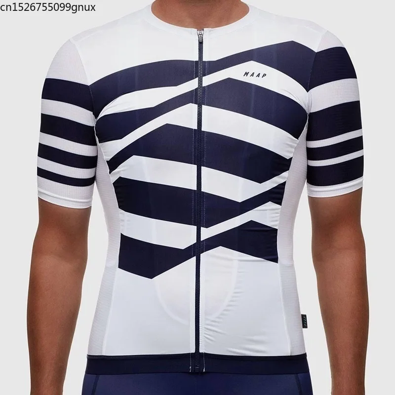 MAAP new arrival simple ventilation thin Cycling Jerseys Summer bike riding clothing tops quick dry camisetas de ciclismo