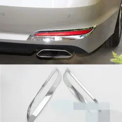 Подходит для 2015 Hyundai Sonata LF хром задний отражатель противотуманная фара FOGLIGHT COVER