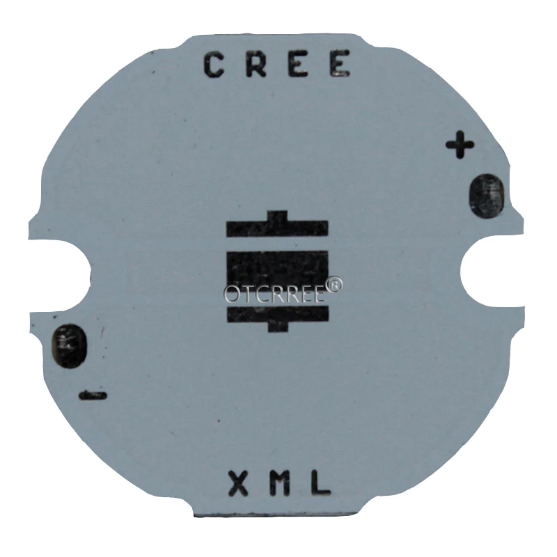 Cree XML2 XM-L2 XML T6 5050 светодиодный PCB Алюминий доска основа для отвода тепла пластины печатной платы 32/25/20/16 мм для DIY светильник