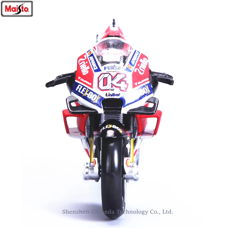 Maisto 1:18 Yamaha Champion Team Racing Silvardo original authorized simulation alloy motorcycle model toy car Collecting