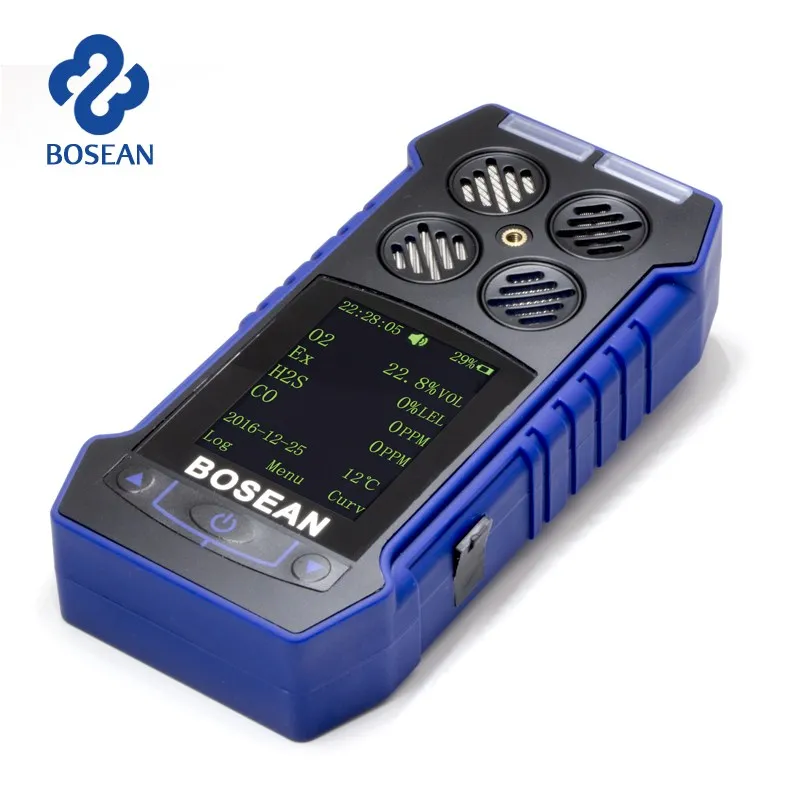 

BH-4S 4 In 1 Air Quality Monitor Gas Analyzer Air Tester Portable Compound Gas Detector O2 EX CO Formaldhyde Air Quality Monitor