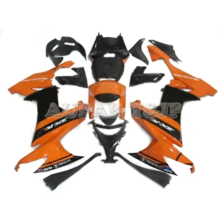 ABS Пластик Полный обтекатели для Кавасаки ZX10R 2008 2009 2010 ZX-10R ниндзя впрыска электронный атомайзер, бело-серые белые черные кузовные комплекты - Цвет: No Seat Cowl