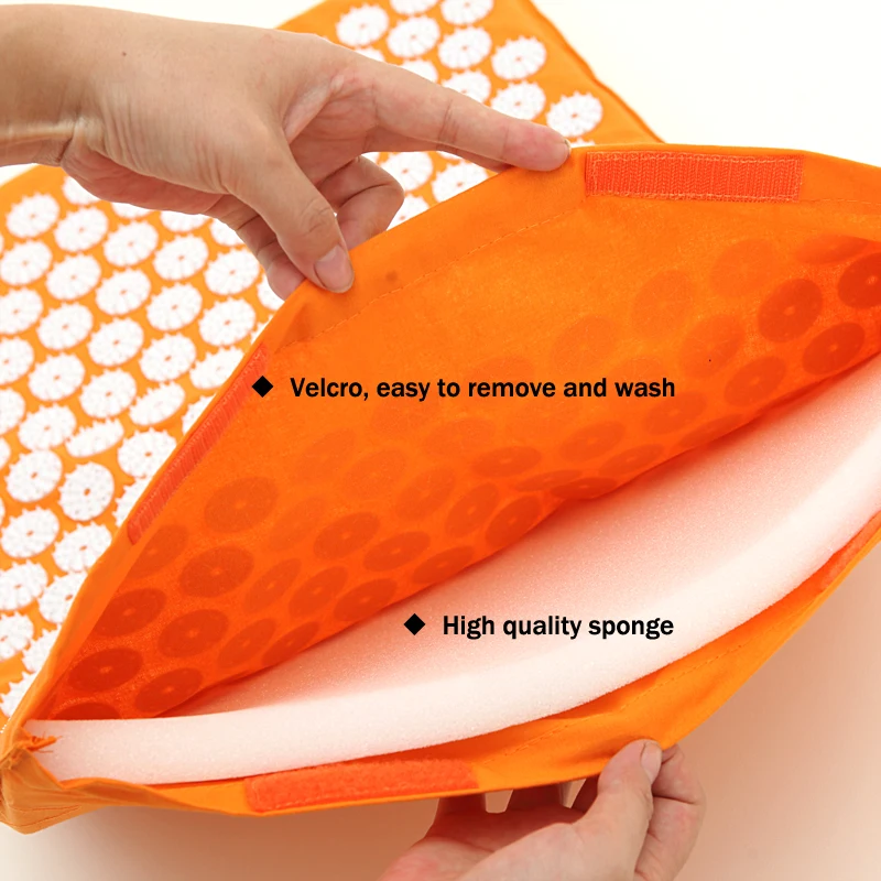 Massager Cushion&Pillow Shakti Mat Massage Acupuncture Pillow Effective Relief Back Pain Neck Pain Massage Mat Back Massager Massager Cushion&Pillow Shakti Mat Massage Acupuncture Pillow Effective Relief Back Pain Neck Pain Massage Mat Back Massager