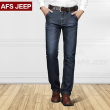 Afsjeep 2016 Autumn Winter Jeans Men Fashion Brands Plus Size 29 42 Men Jeans Casual Denim