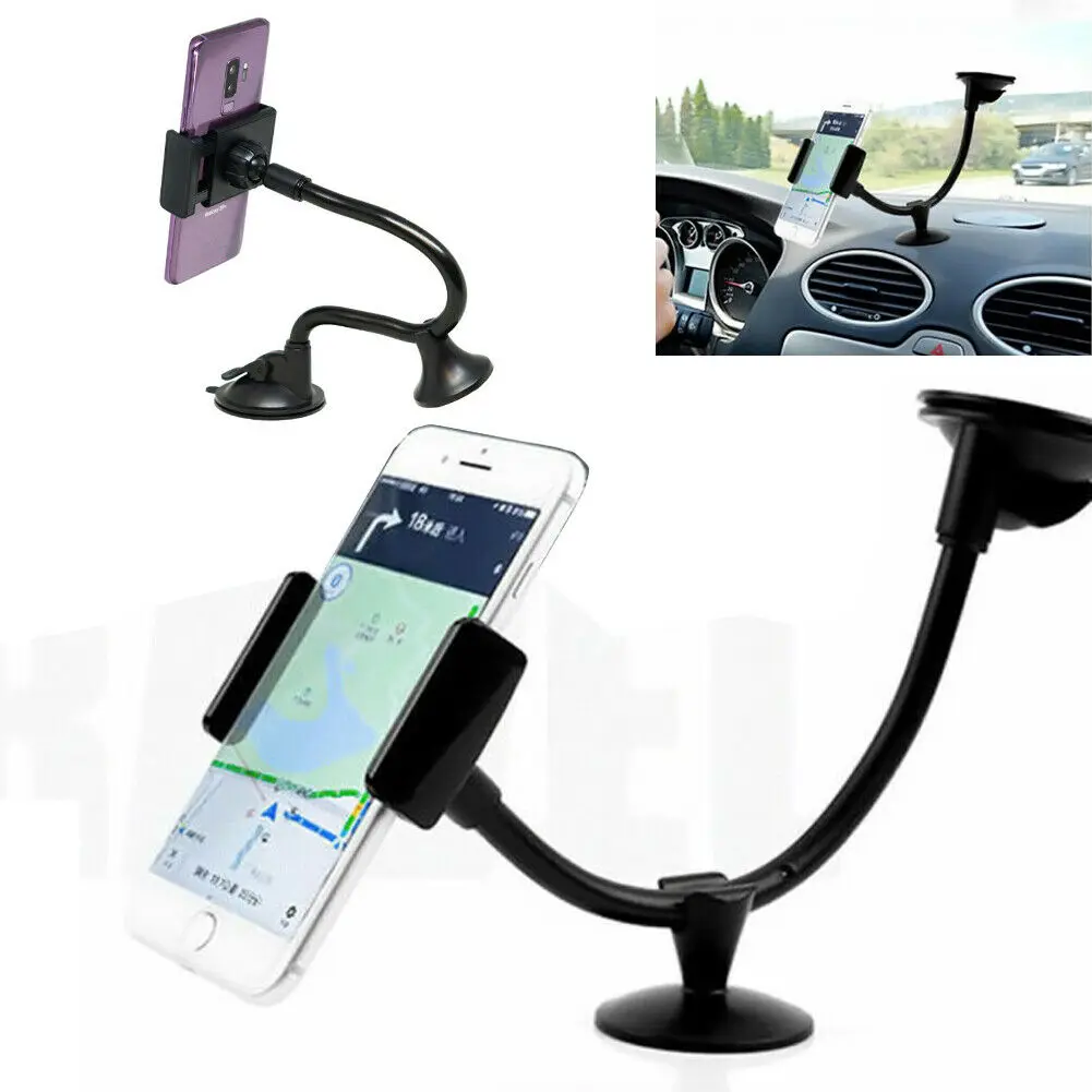 

Universal 360 Degree Adjustable Car Windshield Mount Cradle Holder Cell Phone GPS Holder Stand Mount