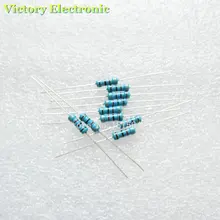 50PCS Lot New 1 2W 0 5W 1 Resistor 120 ohm Metal Film Resistor Color Ring
