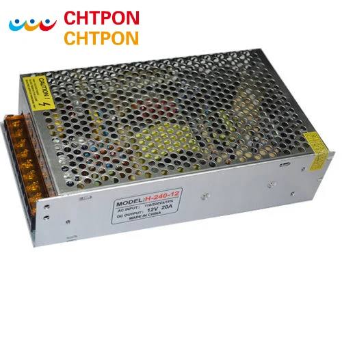 12V 20A 240W Switching Power Supply DC12V Lighting Transformer LED Driver For strip Bar Light AC110/200V to | Освещение