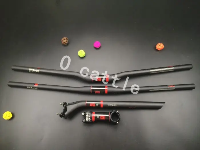 

Special PLATT FW green mtb handlebar flat bar height bar green bar size 600 - 720 mm carbon bike parts bicycle accessories