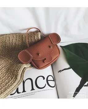 

by dhl or ems 200pcs Cute Animals Elephant Bags 2017 New Animals Cartoon Children's Bag Lychee Patterns Baby Shoulder Coin Bag
