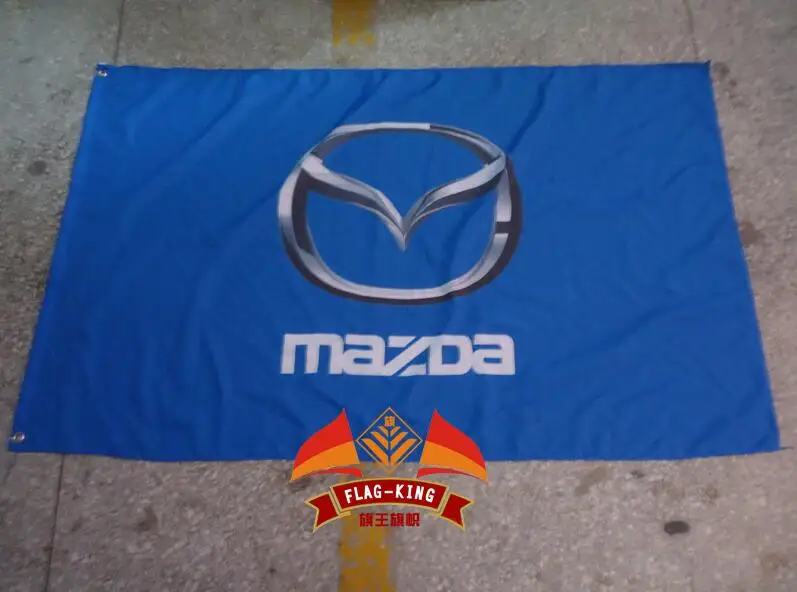 

Флаг гоночного автомобиля для mazda, флаг из полиэстера 90*150 см