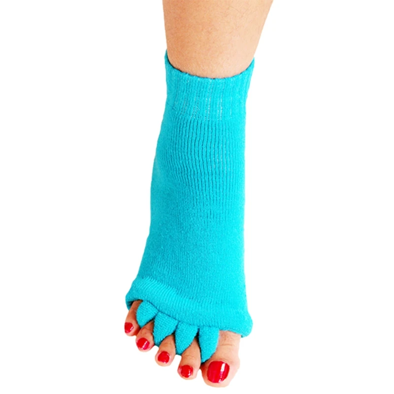 Women Five Toe Separator Socks Yoga Elastic Gym Socks Breathable Sweat