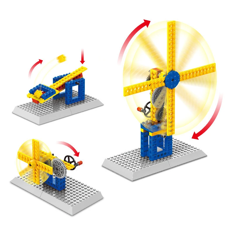 mechanical gear building blocks
