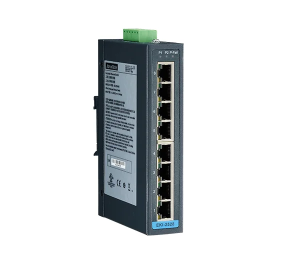 EKI 2528 BE 8 Порты и разъёмы промышленный переключатель с 24/48 В постоянного тока