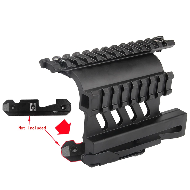AK 47-74-Picatinny Weaver Rails Mount QD Quick Detchable Double Side Scope Mount RL2-0041-12