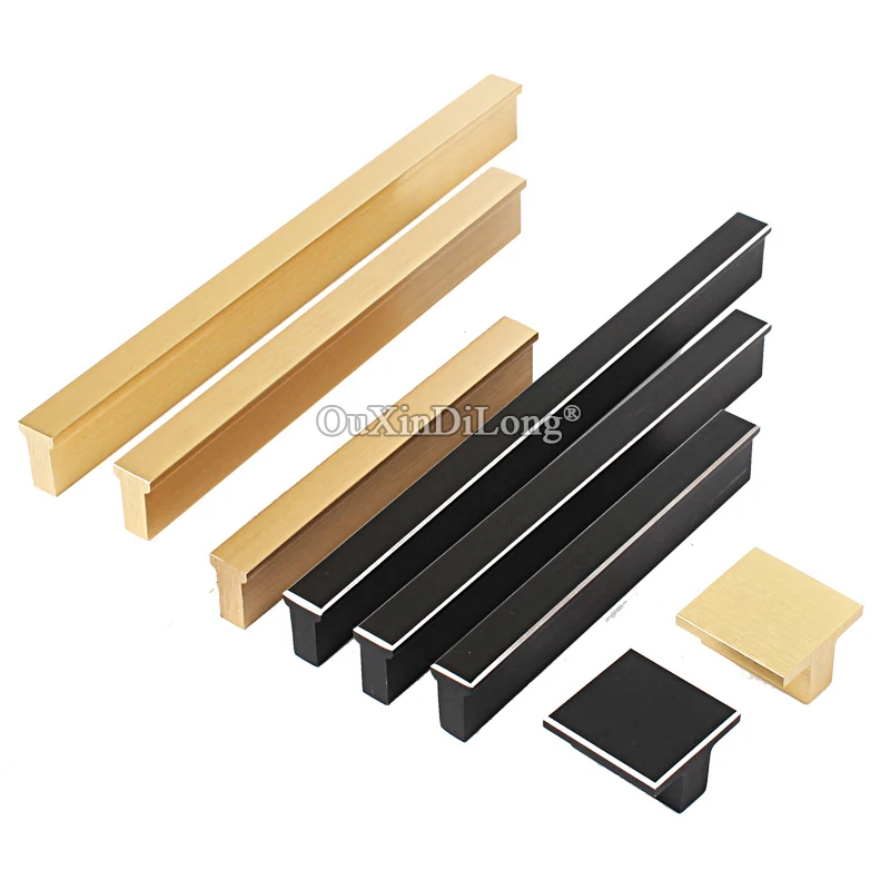 

Elegant 10PCS European Cabinet Pulls Handles Cupboard Wardrobe Drawer Kitchen Cabinet Handles and Knobs Furniture Hardware