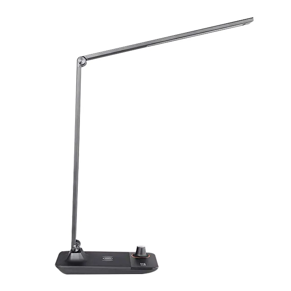 

Folding Table Light Aluminium Alloy Adjustable LED Reading Desk Lamp with Eye protection wireless charging desk lamp WWO66