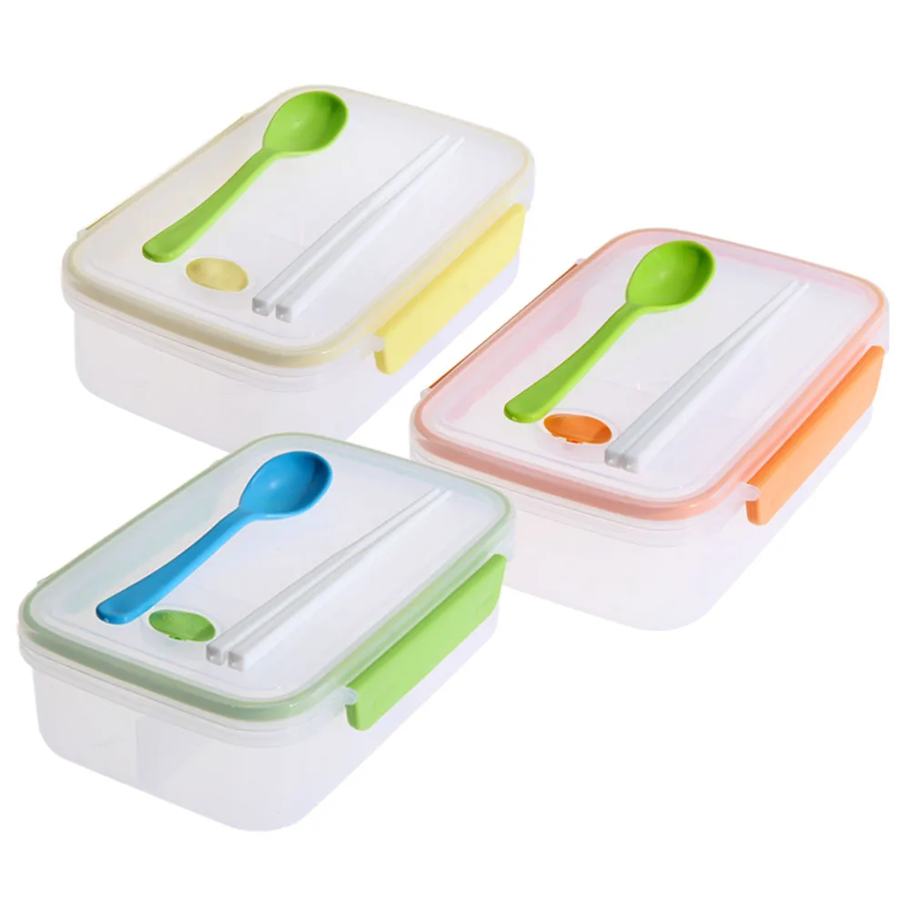 Large Capacity Lunch Box with Compartments 1250ML Food Storage