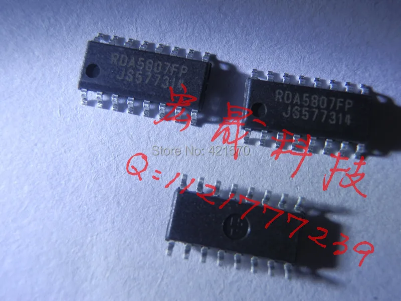 100 ШТ./ЛОТ RDA5807FP Демо для цифровой FM Радио модуль основанный RDA5807 ОДНОКРИСТАЛЬНЫЙ