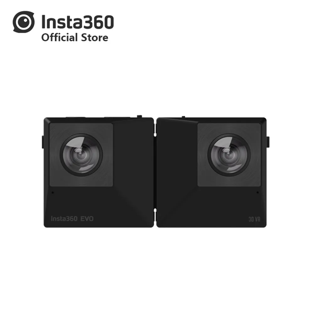 Insta360 EVO 3D видеокамера для панорамной Камера 5,7 K видео Insta 360 Мини камеры для андроид iPhone XS/XS Max/XR/iPhone X/8/8 Plus/7/7 plus/6s/6s Плюс/SE