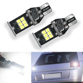 

2x White Canbus LED 921 T15 W16W LED Car Reverse Light lamp For Opel Combo Box Meriva B Mokka Zafira Tourer