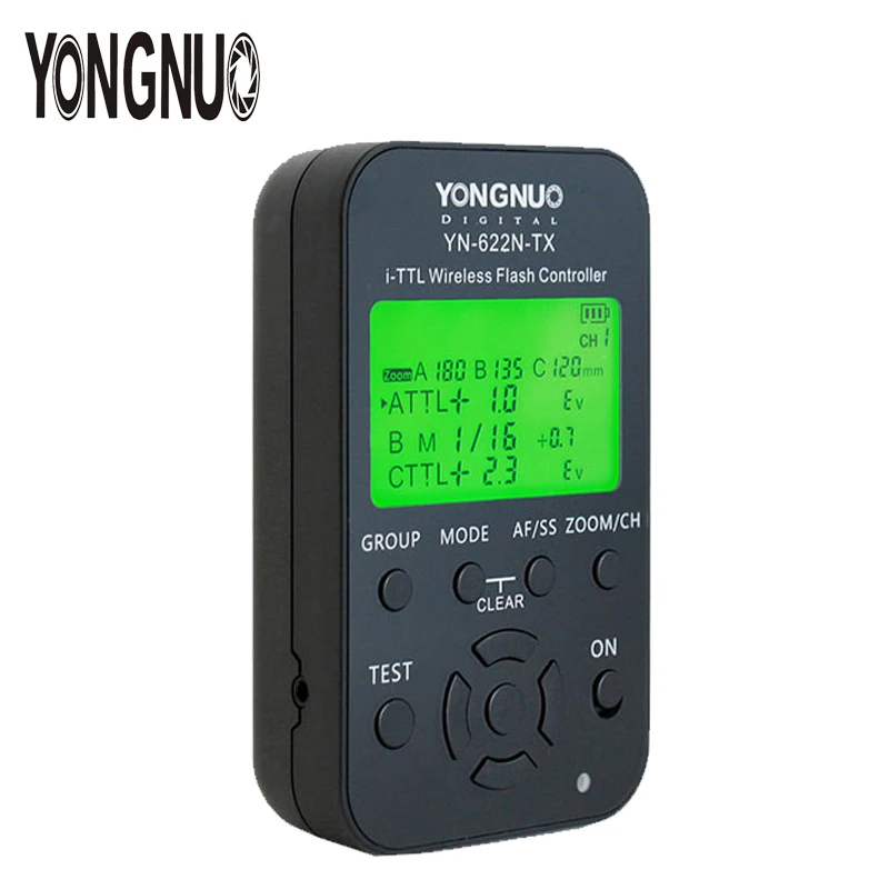 Светодиодная лампа для видеосъемки YONGNUO YN622N-TX E-ttl Беспроводная вспышка контроллер YN622N i-ttl Радио вспышка приемопередатчик поддержка для всех цифровых зеркальных камер NIKON