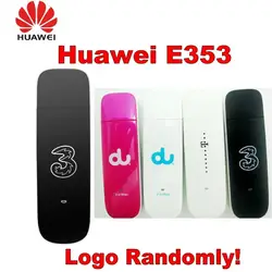 100 шт./лот huawei E353 разблокирована 21,6 Мбит/с HSPA мобильного широкополосного доступа 3g модем Dongle