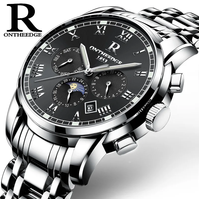 

Relogio Masculino Montres Automatic Mechanical Watch Men Fashion Brand Watches Waterproof Clock Calendar Reloj Hombre Orologio