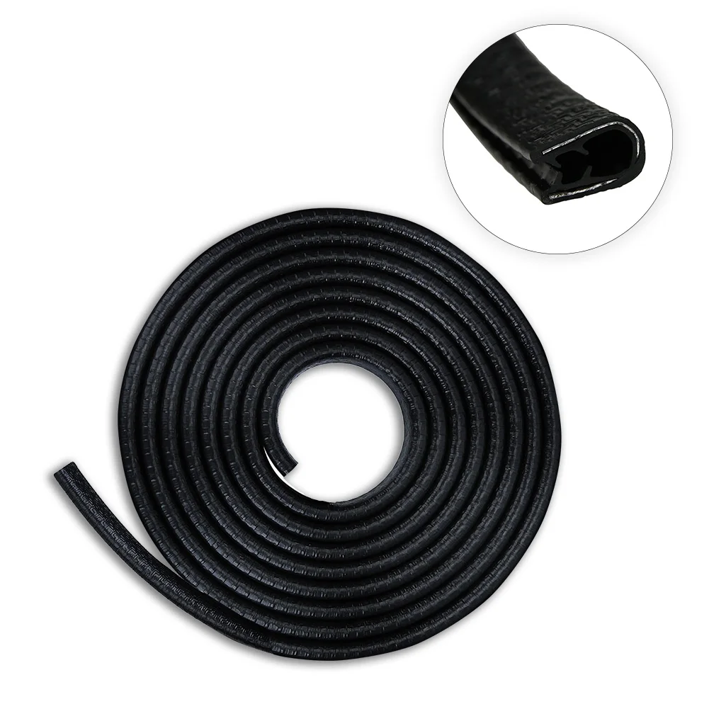 

CARGOOL Edge Trim U-Shape Edge Protector Guard Seal Strips for Protecting Edges of Cars Black