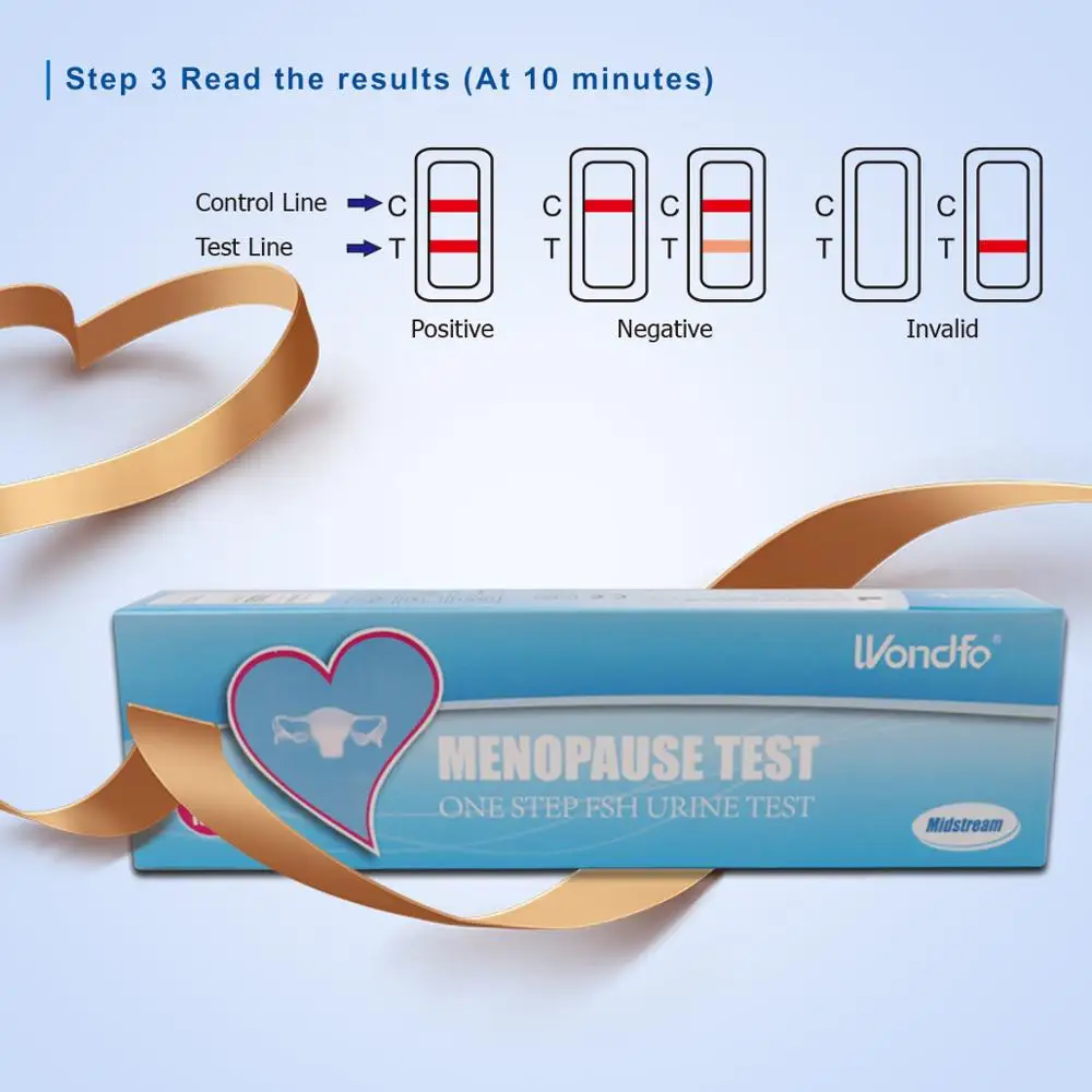 WONDFO 2 тест s один шаг FSH(фолликулостимулирующий гормон) Менопауза тест мочи(2 шт