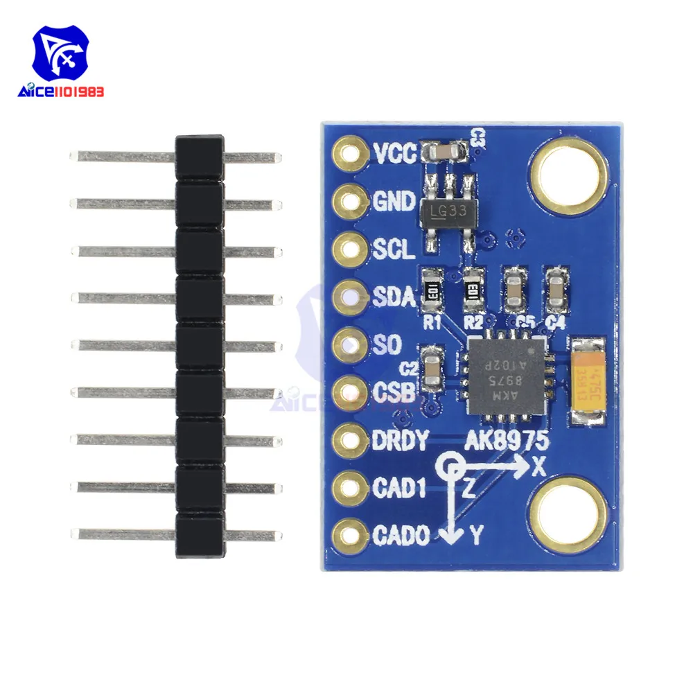 AK8975 трехосевой электронный компас высокоточный модуль компаса для Arduino|module