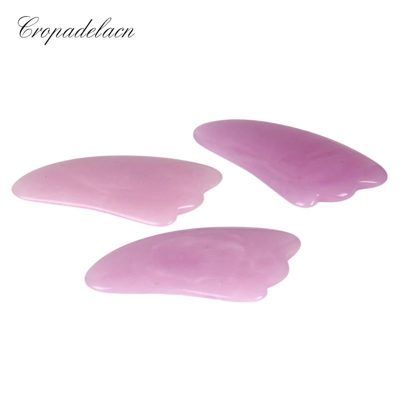 

Natural resin SPA Scraping Plate Body Massager Chinese Traditional Acupuncture Massage Face GuaSha Board Beeswax Scrape Therapy