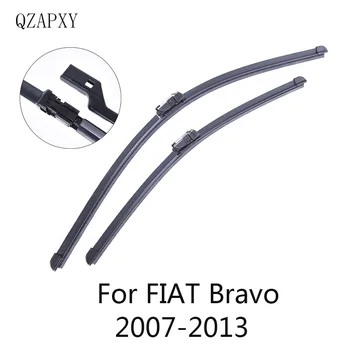 

Front and Rear Wiper Blades for Fiat Bravo from 2007 2008 2009 2010 2011 2012 2013 Car Accessories Windshield Wipers