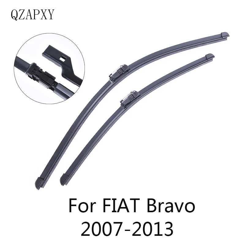 QZAPXY Wiper Blades for Fiat Bravo 2007 2008 2009 2010 2011 2012 2013