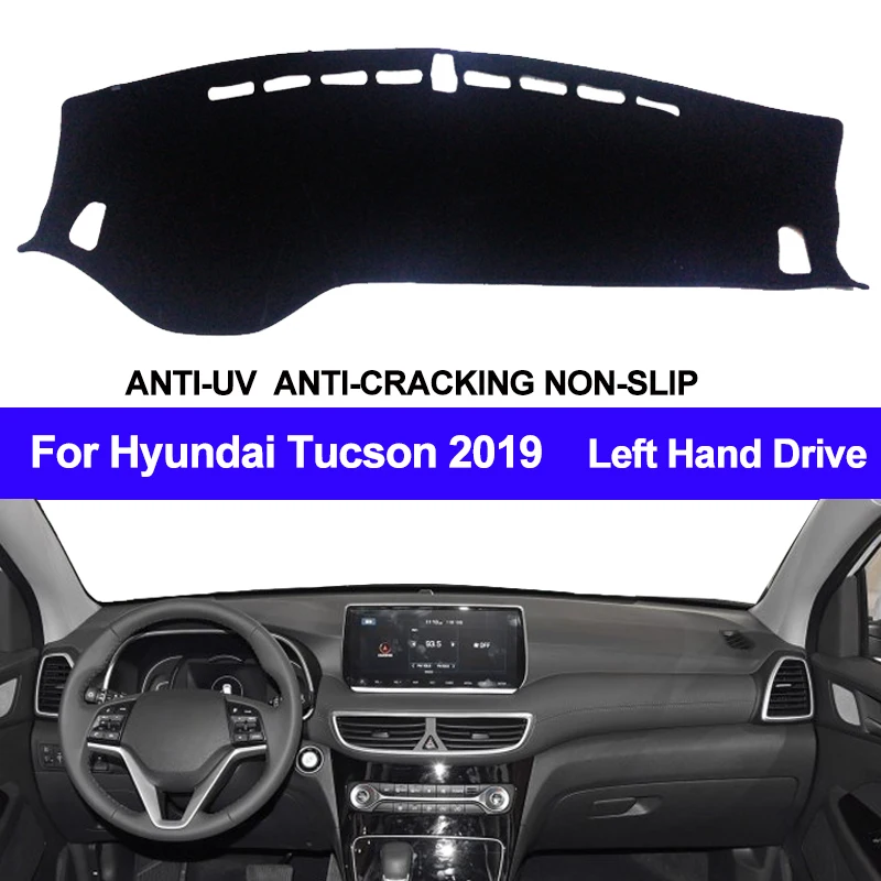 

Car Dashboard Cover For Hyundai Tucson 2019 Dashmat Pad Dashboard Cover Carpet Dash Mat Sun Shade Left Hand Drive Car Protector