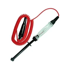 Автомобильный прибор для испытания напряжения автомобиля, автомобильный тестовый карандаш 6-24 В, прибор для тестирования напряжения, инструмент для обслуживания мотоцикла