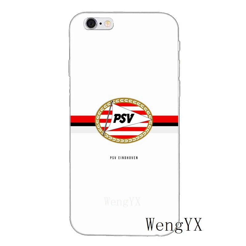 Для iPhone X XR XS Max 8 7 plus 6s 6 plus SE 5S 5c 5 4S 4 iPod Touch чехол psv Eindhoven футбольный логотип мягкий Чехол для телефона - Цвет: PSV-Eindhoven-A-08