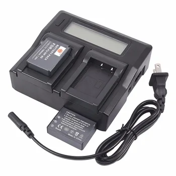 

DSTE 2pcs NP-85 Battery with 1.5A Dual USB Battery Charger for Fuji SL300 SL260 SL1000 Smart Digital Camera