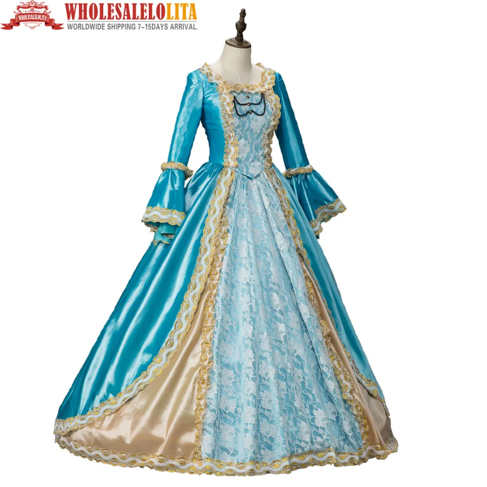 Грузинский Southern Belle в викторианском стиле Готический атласное торжественное