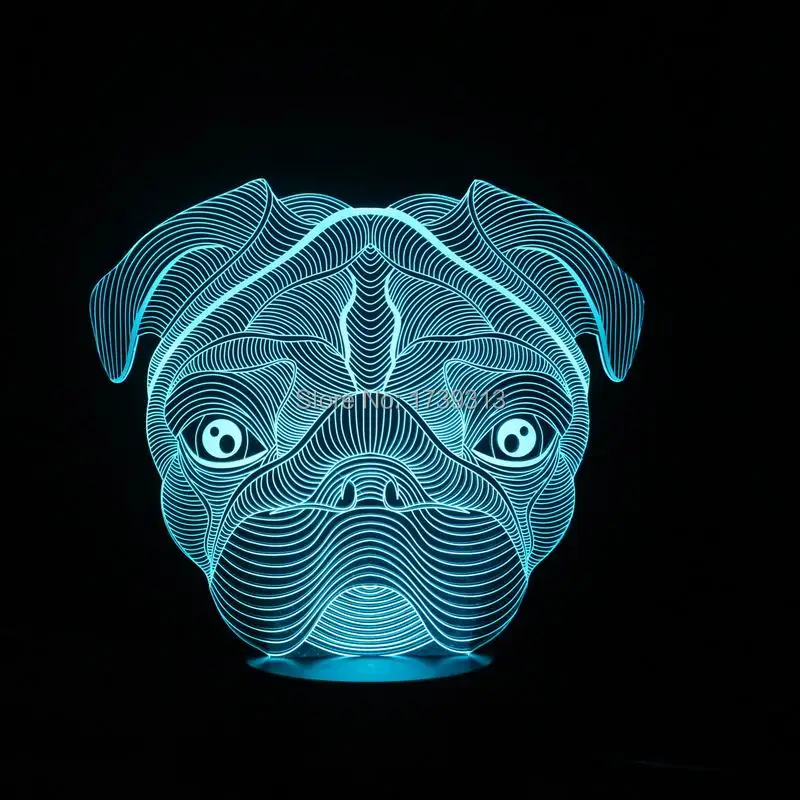 Luzes da Noite com 7 cores lâmpada de Led Lamp : Decoration Lamp