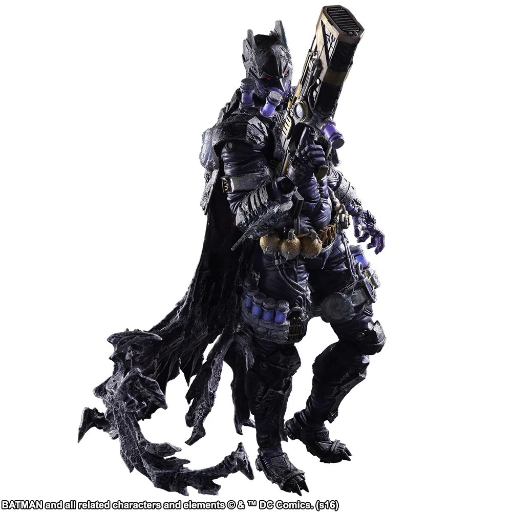  Play Arts Kai DC Comics Batman Rogues Gallery Mister Freeze Painted PVC Action Figures Collectible 