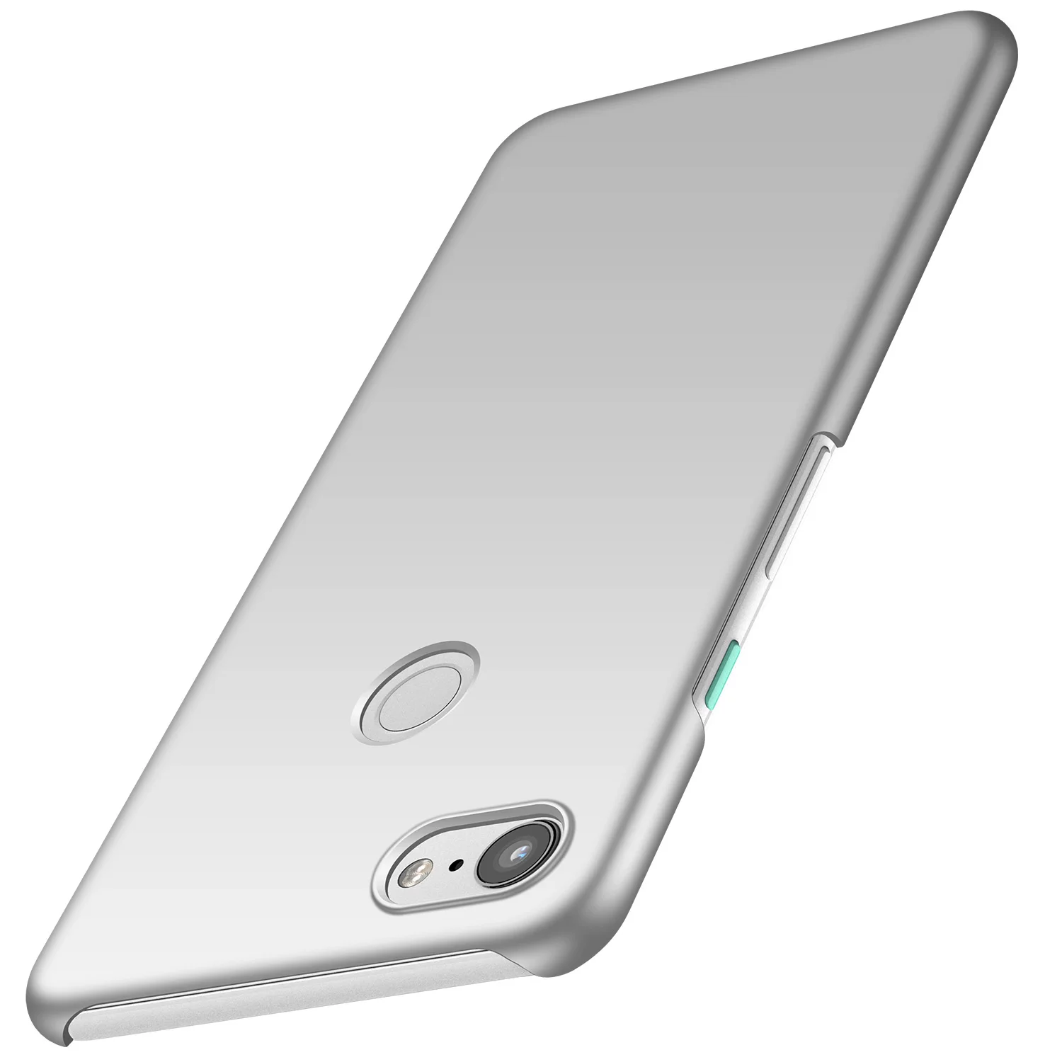 Для Google Pixel 3 Pixel XL чехол, ультратонкий минималистичный тонкий защитный чехол для телефона задняя крышка для Google Pixel 2 XL - Цвет: Silver
