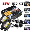 55W HID Xenon H4 Bulbs Kit H4 Xenon Bi-xenon Headlight Bulb H4 Ignition Unit Block Bulbs Kit Electronic Digital Control Ballast ► Photo 1/6