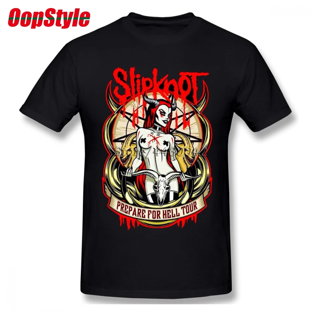

Slipknot Music T-shirt For Men Plus Size Cotton Team Tee Shirt 4XL 5XL 6XL Camiseta