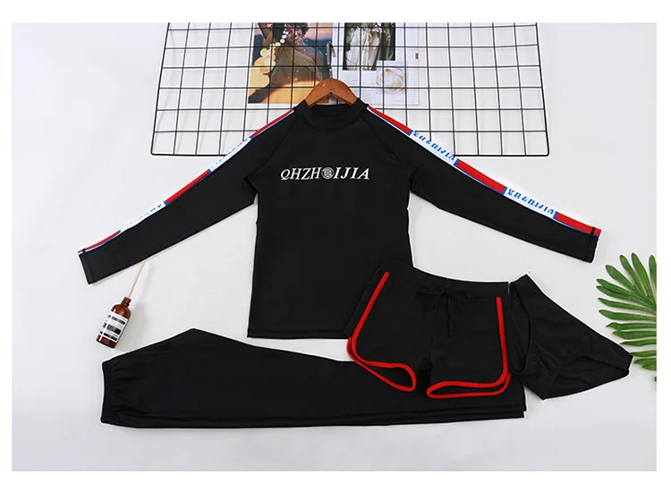 Женский купальник для серфинга для женщин плавание костюм отдельные Rash Guard с длинным рукавом Badpak женский плюс размеры Спортивные пара ванный комплект