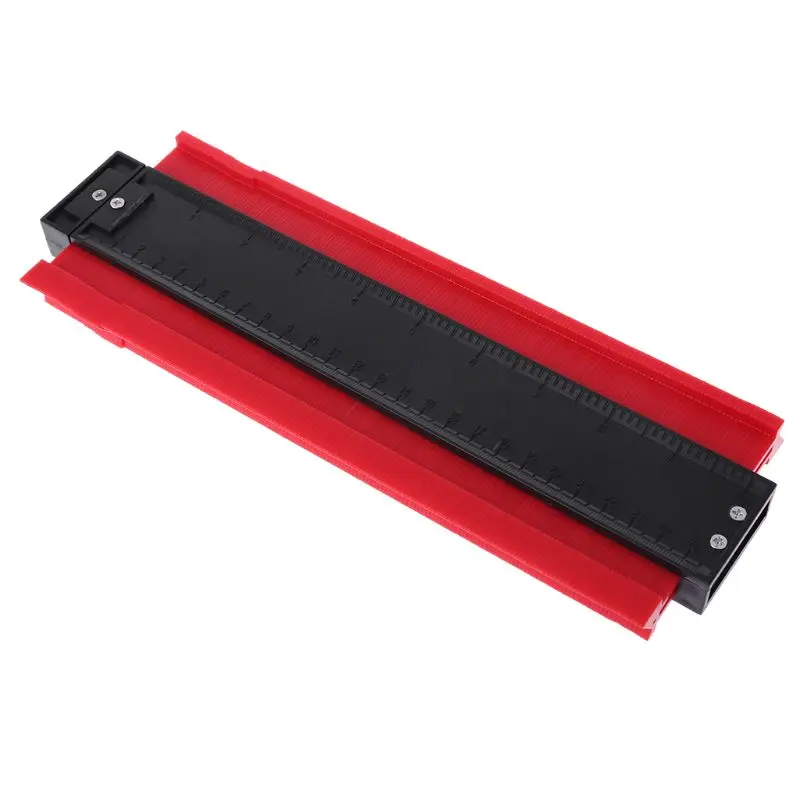 

250mm Template Ruler Scale Plastic Irregular Profile Copy Gauge Contour-Gauge Duplicator Tiling Laminate Tiles Wood Marking Tool