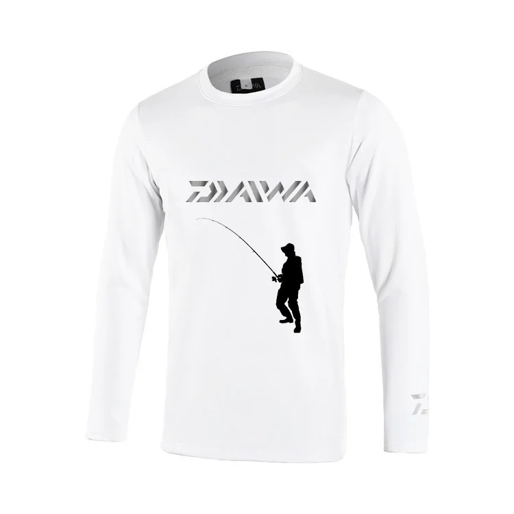 Daiwa 5 цветов Одежда Daiwa с длинным рукавом быстросохнущая одежда для рыбалки анти-УФ Солнцезащитная одежда для рыбалки рубашка для рыбалки