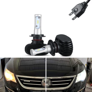 

2x Canbus 6000k White 8000lm H7 Led Light LED Tip Headlight For Passat CC (2011)