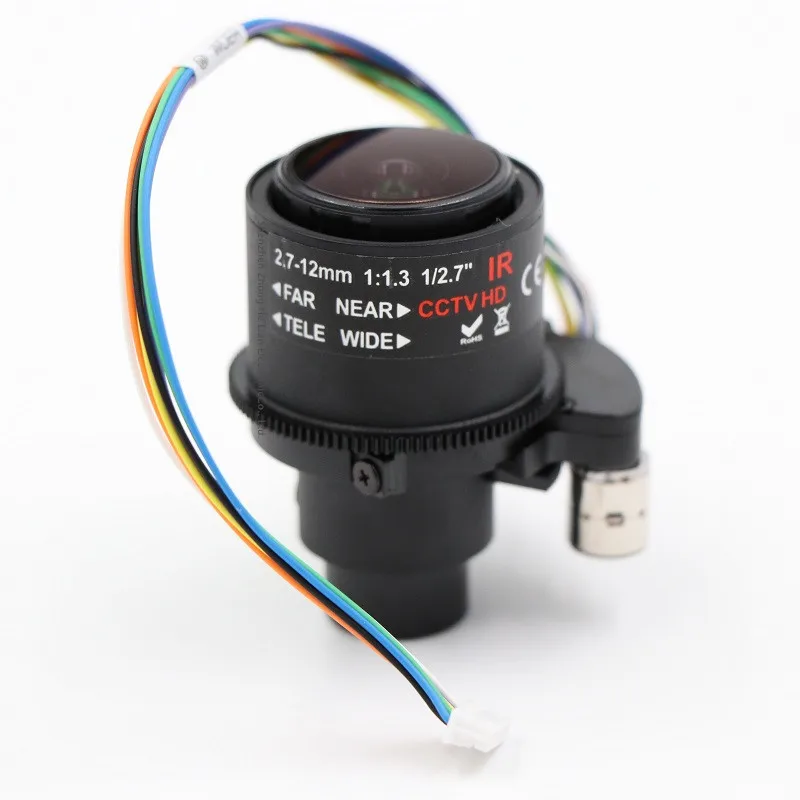 

2.7-13.5mm Lens Motorized Zoom Motorized Focus 2.0 MegaPixel MTV D14 Mount Infrared Night Vision Lens For CCTV Security Camera