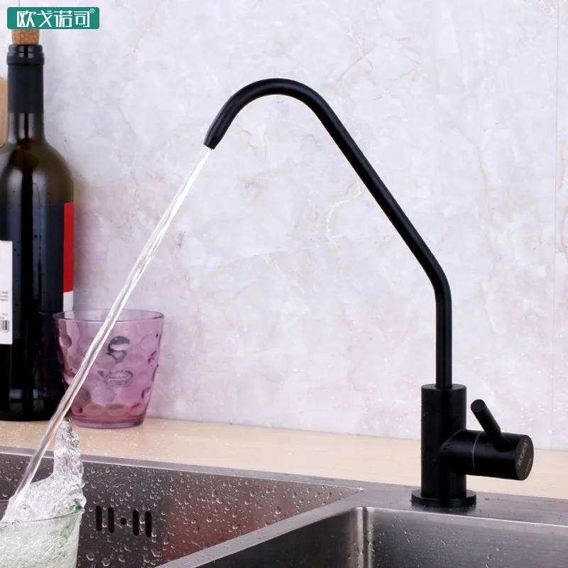  Golden luxury kitchen pure water drinking filter faucet for sink five color for choice - 32959344373