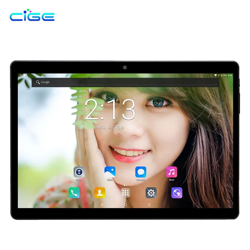 CIGE 4G LTE Android 7.0 10.1 inch Tablet pc MT8752 8 core 4GB RAM 64GB ROM IPS Tablets pcs 5MP Dual WiFi GPS OTG full HD IPS 